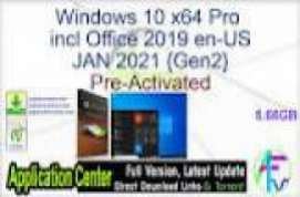 Windows 10 X64 Pro 21H1 incl Office 2019 pl-PL MAY 2021 {Gen2}